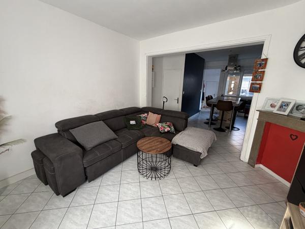 Maison mitoyenne 2 côtés à vendre, 4 pièces - Béthune 62400
