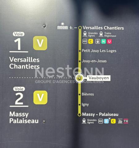 Nestenn Igny, maison individuelle familiale de 170m2 secteur Saclay Val D'Albian proche commerces et des axes routiers A6/A10/N118/A86, RER C/V et du plateau de Saclay et Vélizy, proche écoles et HEC ? Fort potentiel locatif pour investisseur.