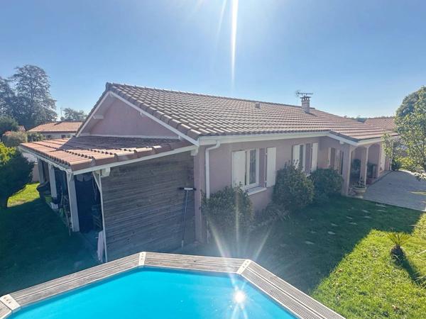 JOSSE PLAIN-PIED 4 CHAMBRES PISCINE