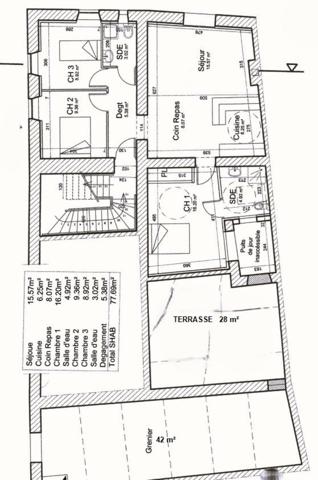 Immeuble à ARGELIERS, 11120 - 340m²