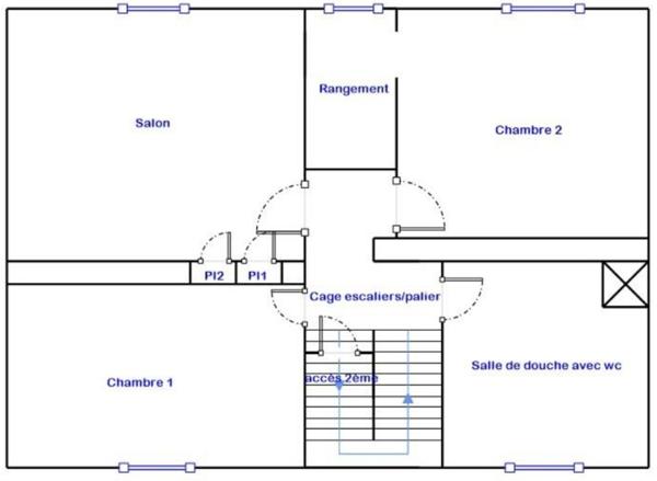 Authenticité et espace : grande maison mitoyenne en pierre avec 5 chambres à vendre à CHINDRIEUX avec garage et terrain proche du lac du Bourget