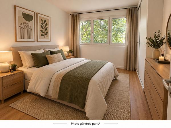 Appartement 4 pièces au pied des commerces et écoles