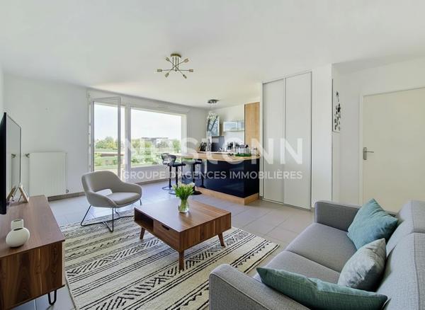 Appartement 3 pièces Bois-d'Arcy Croix Bonnet dernier étage d'une résidence récente, balcon et parking
