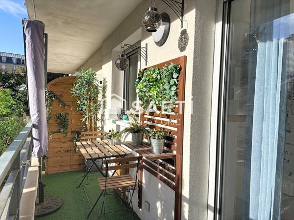 IMMEUBLE RÉCENT - BALCON - AUCUN TRAVAUX