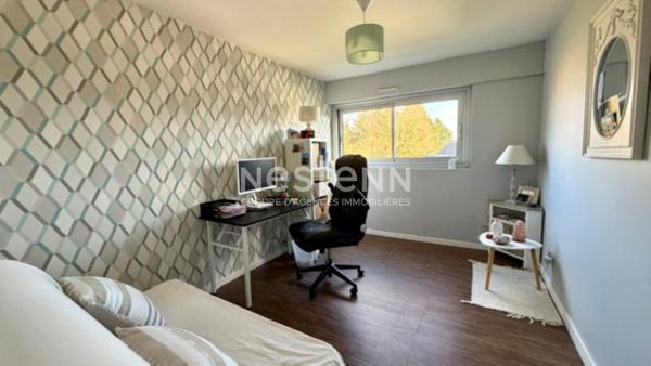 Appartement bois guillaume 100m² 3 chambres dernier étage balcon 4 parkings sans travaux