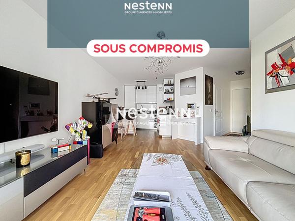 ISSY LES MOULINEAUX - FORT D'ISSY - Vente Appartement 2 pièces de 46,16 m² avec balcon
