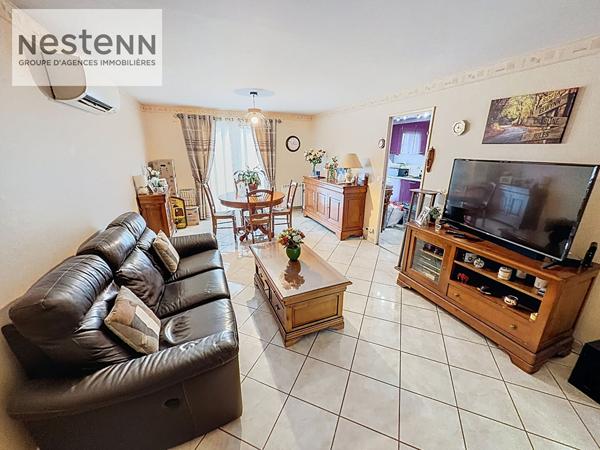 Maison 4 pièces 84m2, 3 chambres, garage parcelle de 230m²