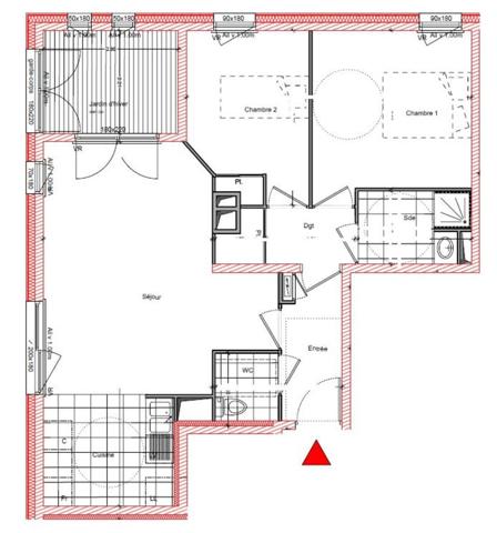 Parking + appartement + parking