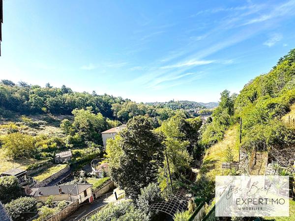 Vienne (38200) Vienne Centre – Maison restaurée avec terrain et chemin privé en environnement protégé