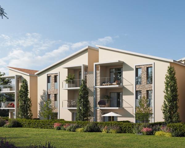 Valbonne – Appartement 4 pièces – Résidence neuve en pleine nature – À pied du village