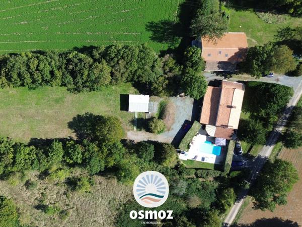 Maison de charme de 190 m² habitable sur une parcelle de 4100 m² !