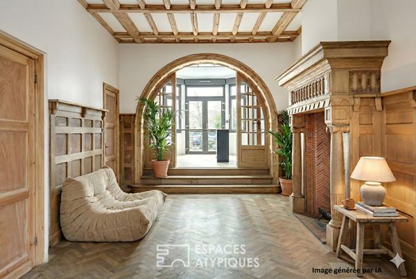 Maison bourgeoise bel étage de 1900