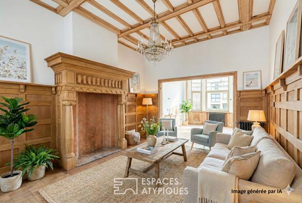 Maison bourgeoise bel étage de 1900