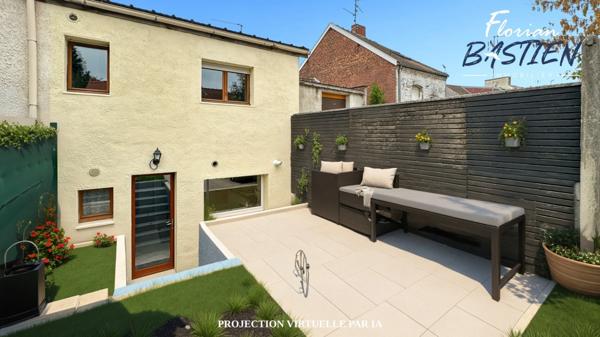 Maison de ville avec jardin – Marly centre