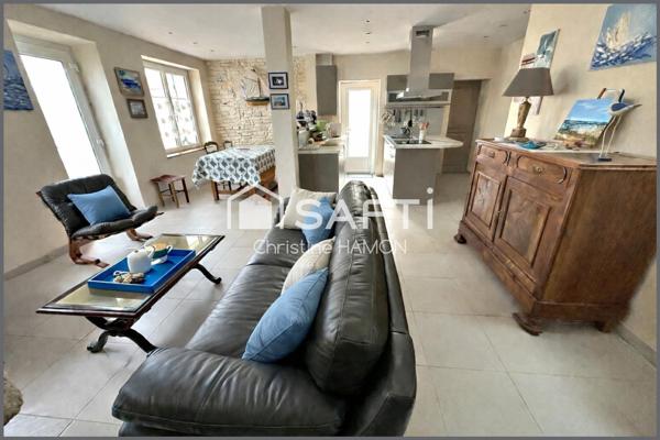 A 150m de la mer maison meublée avec cour + garage