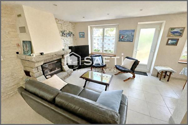 A 150m de la mer maison meublée avec cour + garage