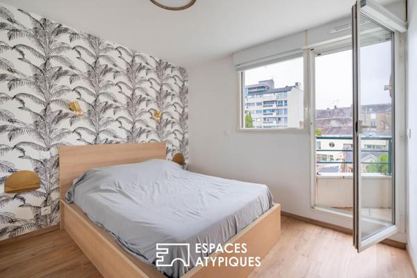 Nantes Notre-Dame-de-Bon-Port – Appartement de type 4 contemporain avec terrasse