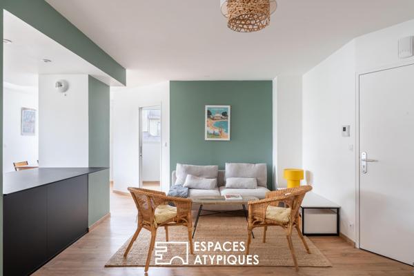 Nantes Notre-Dame-de-Bon-Port – Appartement de type 4 contemporain avec terrasse