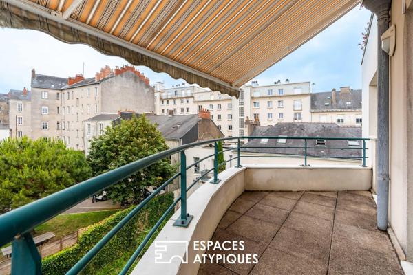 Nantes Notre-Dame-de-Bon-Port – Appartement de type 4 contemporain avec terrasse