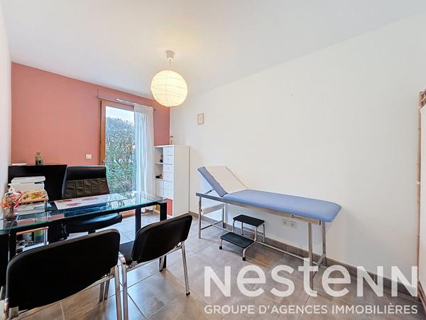 ST BONNET DE MURE Hyper Centre - Appartement récent 2 pièces de 50 m² avec terrasse, cave et garage