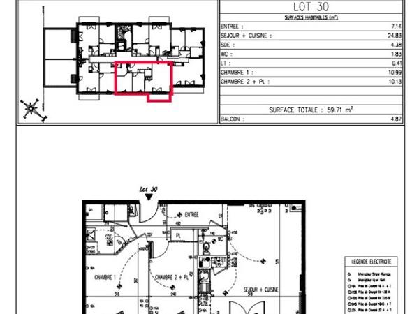 Location Appartement 3 pièces 59.71 m² - RESIDENCE THE GARDEN Poitiers 86000