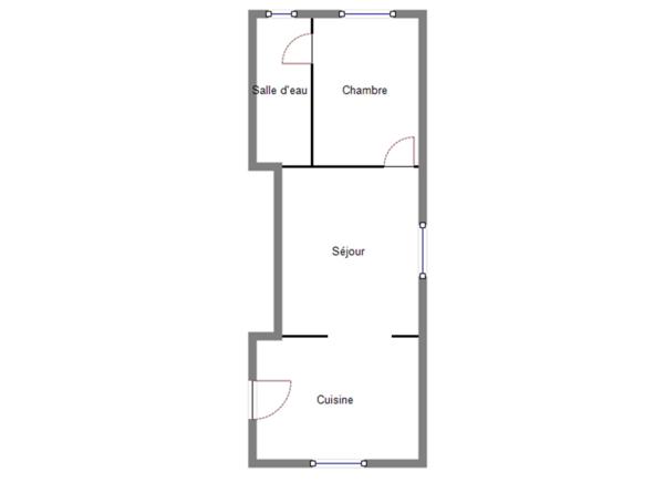 Location appartement 2 pièces 42 m² Ars-sur-Moselle