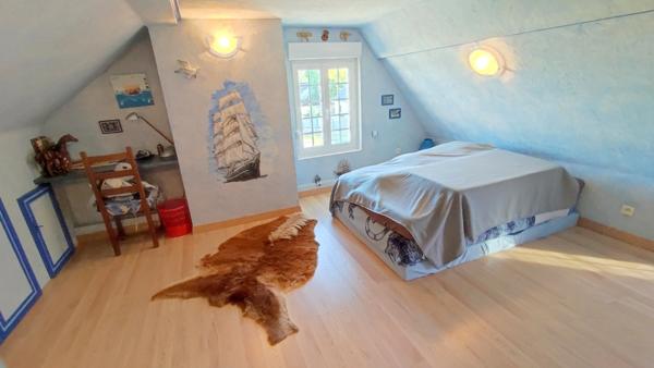 Maison à vendre 7 pièces proche de SAINT VALERY EN CAUX (76) 130 m²- 4 Chambres -1491 m² de terrain- Garage.