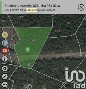 Terrain à vendre 10 302 m² Lorgues