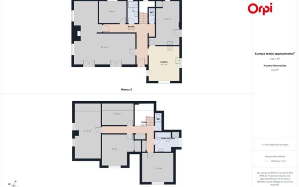 Maison à louer    5 pièces •  Bernay