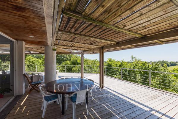 Maison d'architecte avec vue - Bouliac - John Taylor Bordeaux