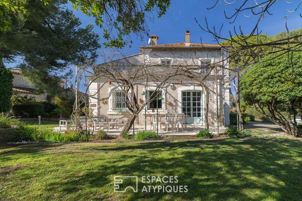 Villa de maître avec jardin d’exception