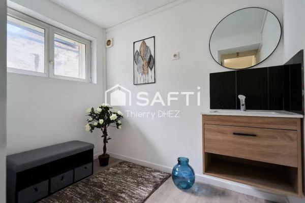 Barbieux, Maison de rapport sans travaux pour Airbnb ou colocation étudiante - Pièce de vie - 4 chambres meublées avec salle d'eau