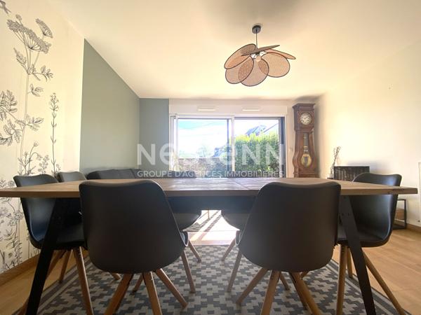 à vendre à Vannes secteur trussac Appartement  3 pièces avec jardin privatif et parking