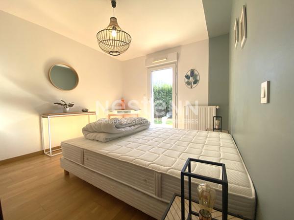 à vendre à Vannes secteur trussac Appartement  3 pièces avec jardin privatif et parking
