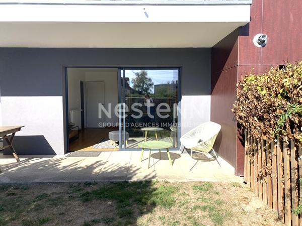 à vendre à Vannes secteur trussac Appartement  3 pièces avec jardin privatif et parking