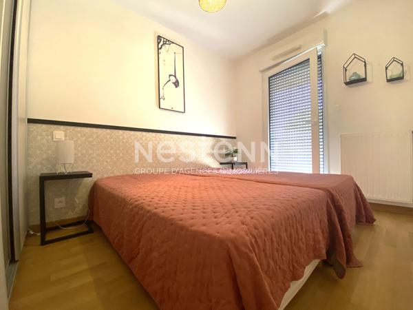 à vendre à Vannes secteur trussac Appartement  3 pièces avec jardin privatif et parking