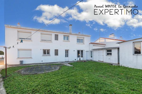 Challans (85300) Maison avec 4 appartements proche commodités de Challans,185m²