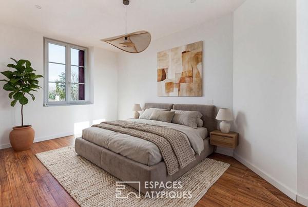 Maison parfaitement rénovée avec jardin et garage à Revel