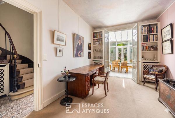 Hotel particulier avec jardin et atelier
