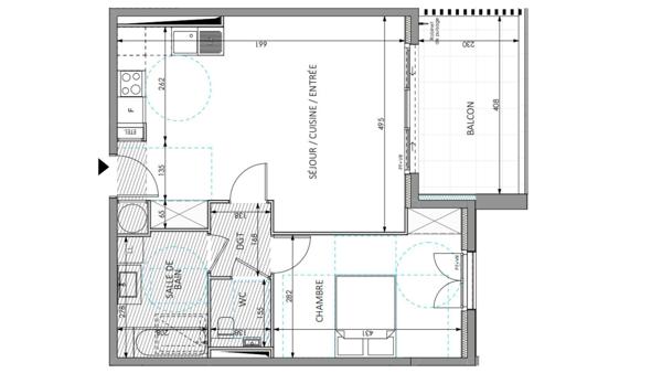 Appartement à vendre 2 pièces 54 m² Èze