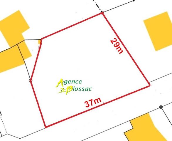 TERRAIN A BATIR de 916 m²