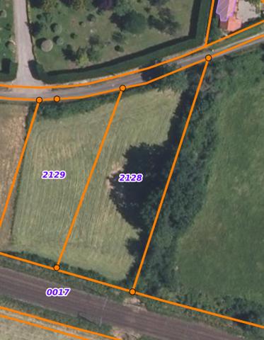 Terrain Mery Sur Cher 1874 m2
