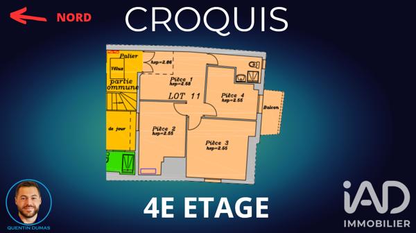 Appartement à vendre 2 pièces 40 m² Bayonne