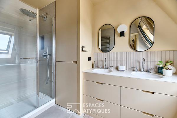 Dernier étage d’exception proche Parc Monceau