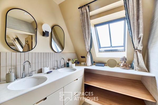 Dernier étage d’exception proche Parc Monceau