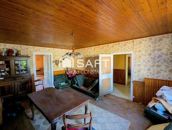 GRANDE MAISON A RÉNOVER AVEC JARDIN - ENVIRONNEMENT CALME