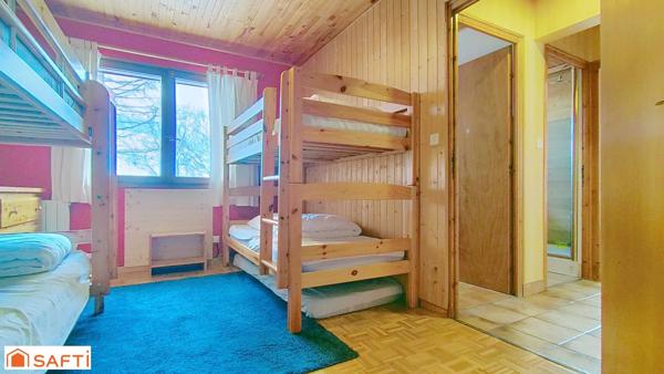 Chalet composé de trois appartements
