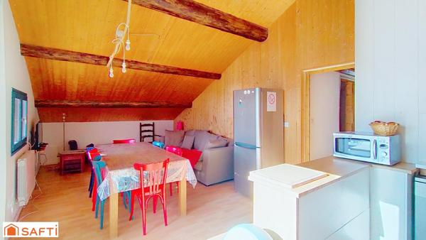 Chalet composé de trois appartements