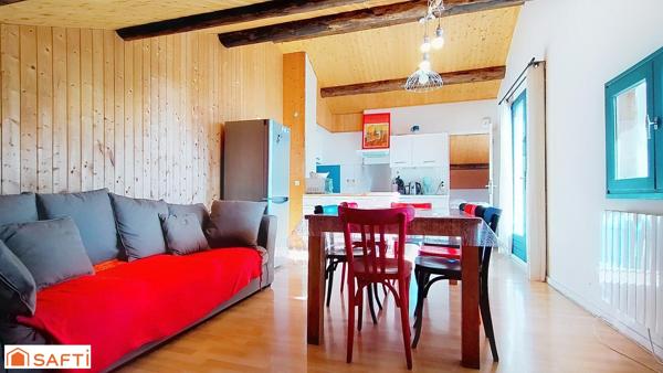 Chalet composé de trois appartements