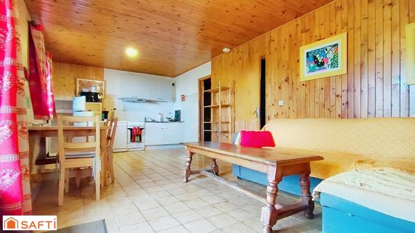 Chalet composé de trois appartements